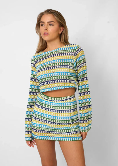 Adelien gehaakte combi-set