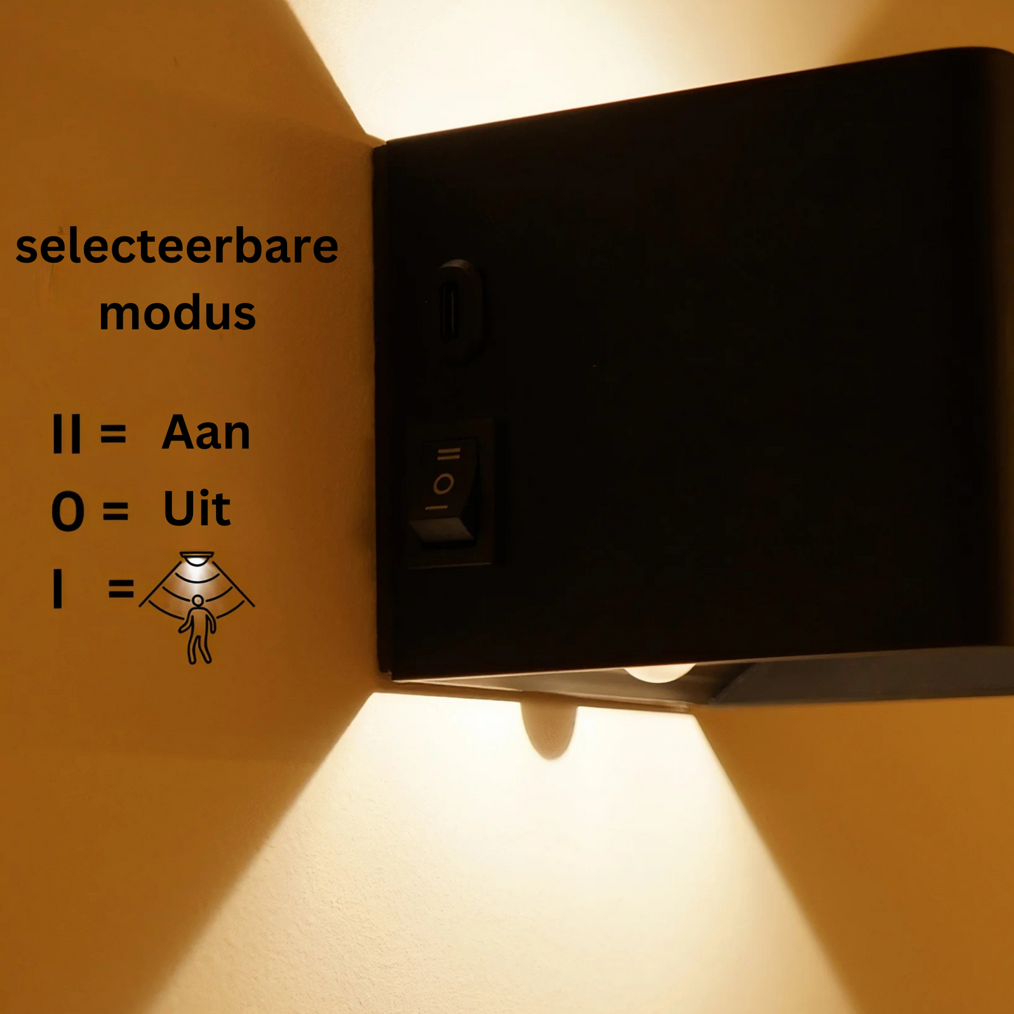 Draadloze Luxe Wandlamp