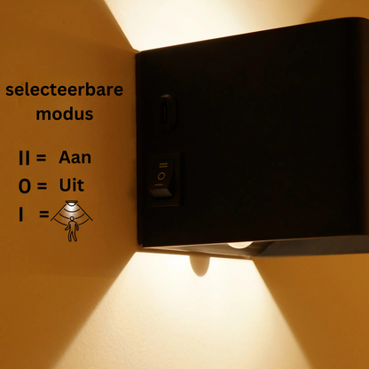 Draadloze Luxe Wandlamp