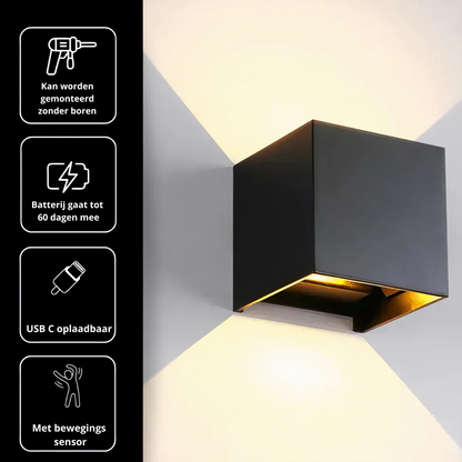 Draadloze Luxe Wandlamp