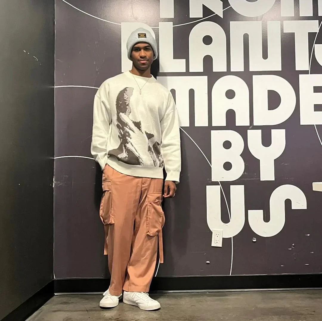 OCEAN 'BLONDE' GEBREIDE TRUI