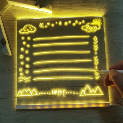 LumiBoard - Creatief Herschrijfbaar Acryl Led Bord