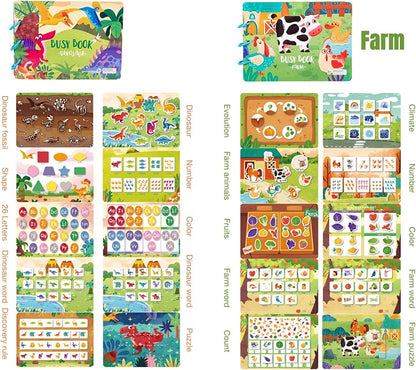 BusyBook - Kinderen Sensorische Educatief Bezig Boek