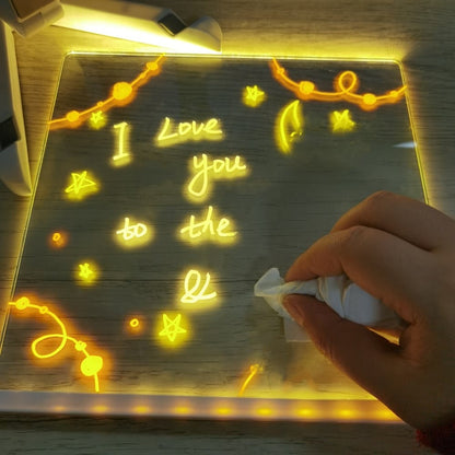 LumiBoard - Creatief Herschrijfbaar Acryl Led Bord
