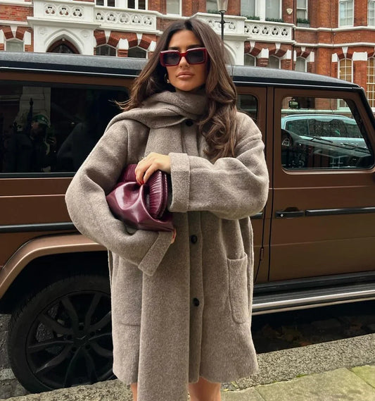 The Essentiel Scarf Coat™