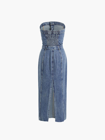 VALENTE® | MIDI JEAN DRESS
