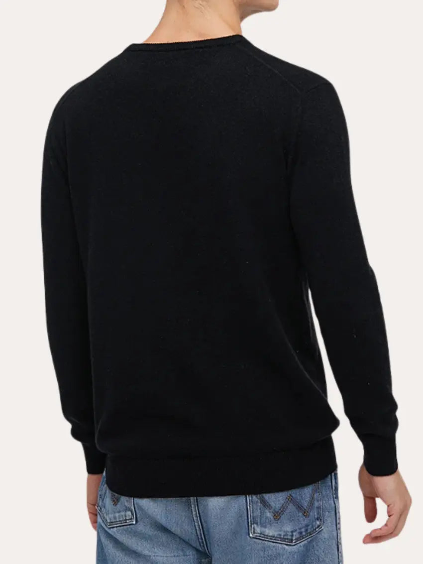 Premium Cashwool Sweater - Zwart