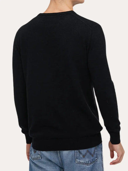 Premium Cashwool Sweater - Zwart