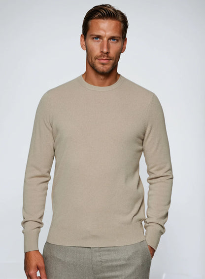 Premium Cashwool sweater - Beige