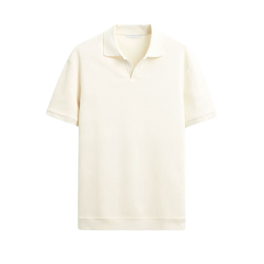 NOBA Woolen Structure Polo T-Shirt