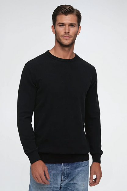 Premium Cashwool Sweater - Zwart