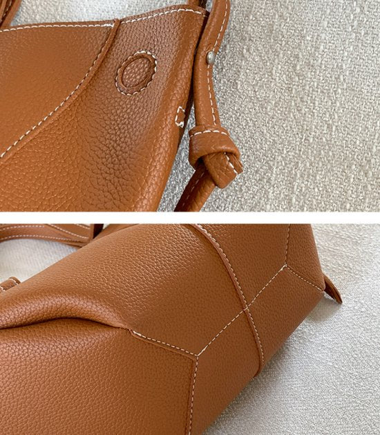 Aveline | Luxe Vegan Leren Shopper