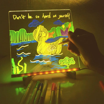 LumiBoard - Creatief Herschrijfbaar Acryl Led Bord