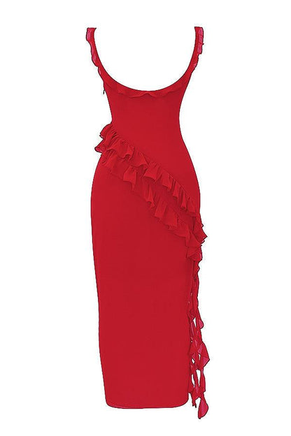 VALENTE® | MAXI jURK MET RUCHES