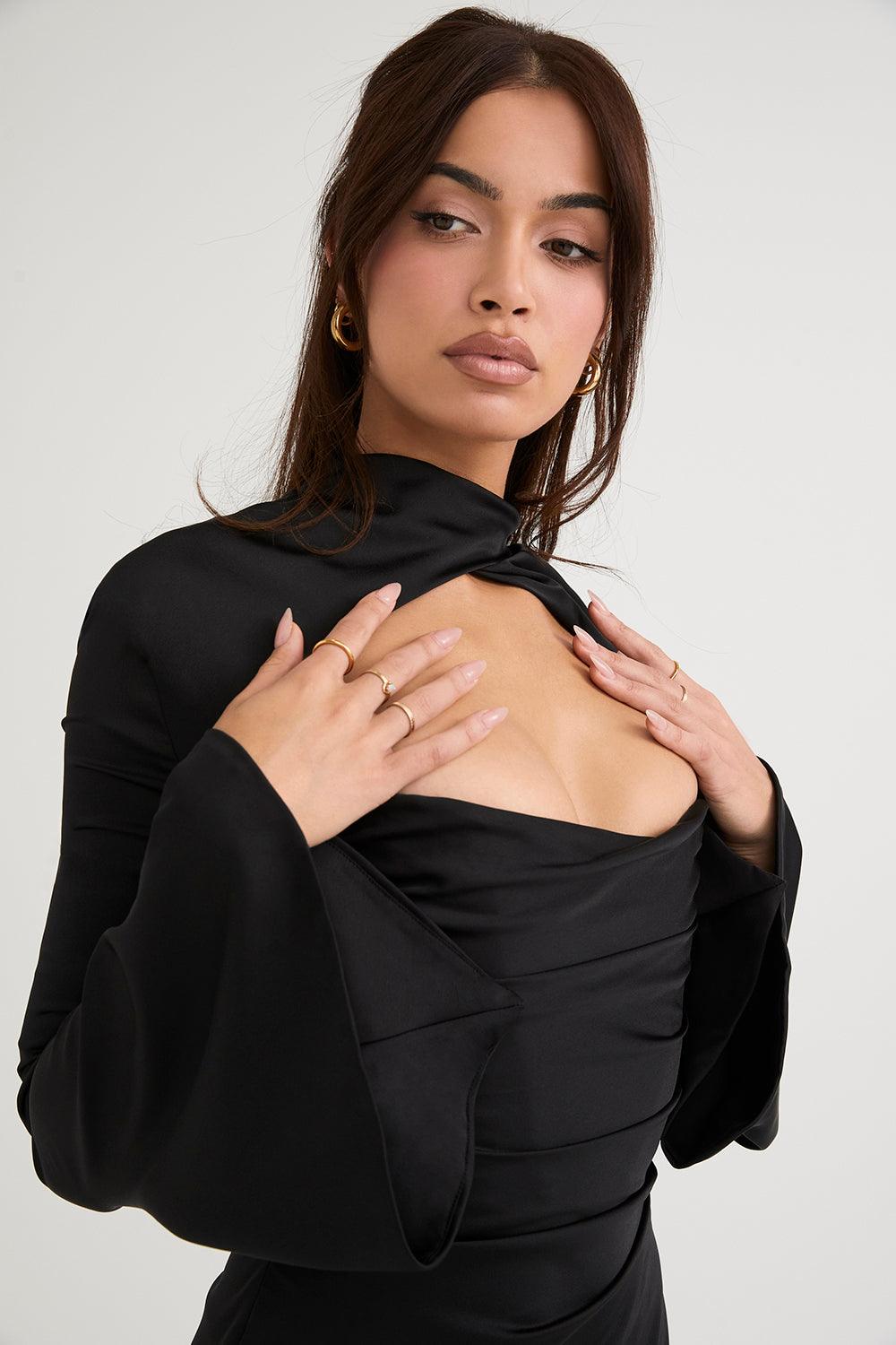 VALENTE® | GEDRAPEERDE CORSET JURK